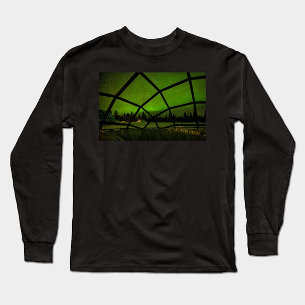 Inside the Glass Igloo Long Sleeve T-Shirt by krepsher